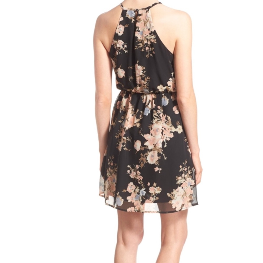 Mini floral summer dress - Picture 3 of 4